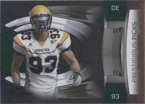 2009 Playoff Prestige Michael Johnson #41