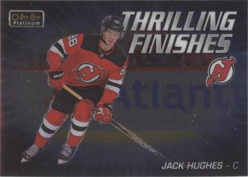 2019-20 O-Pee-Chee Platinum - Jack Hughes #TF-21