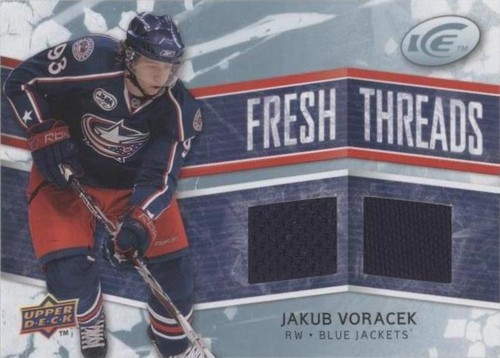 2008-09 Upper Deck Ice - Jakub Voracek #FT-JV