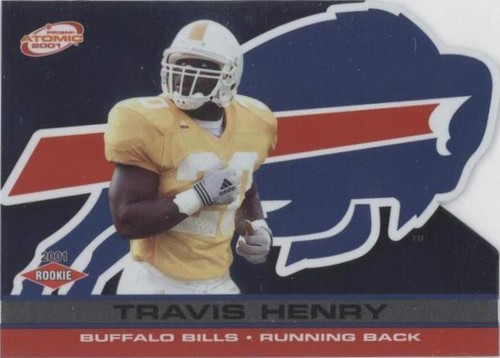 2001 Pacific Prism Atomic Travis Henry #154