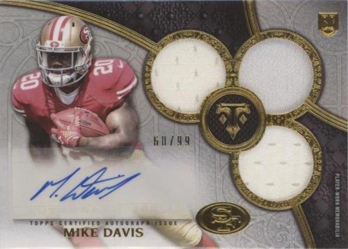 2015 Topps Triple Threads Mike Davis #133