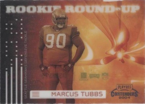 2004 Playoff Contenders Marcus Tubbs #RRU-21
