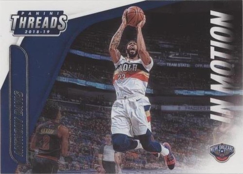 2018-19 Panini Threads - Anthony Davis #3