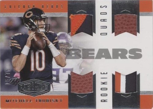 2017 Panini Plates & Patches Mitchell Trubisky #RQM-32