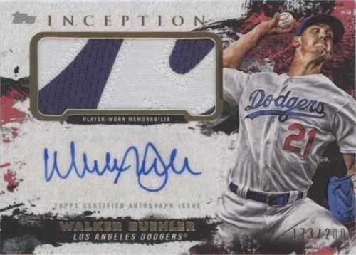 2021 Topps Inception - Walker Buehler #APC-WB