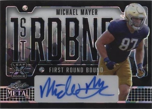 2023 Leaf Metal Michael Mayer #FRB-MM1