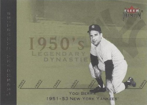 2002 Fleer Premium - Yogi Berra #12 LD