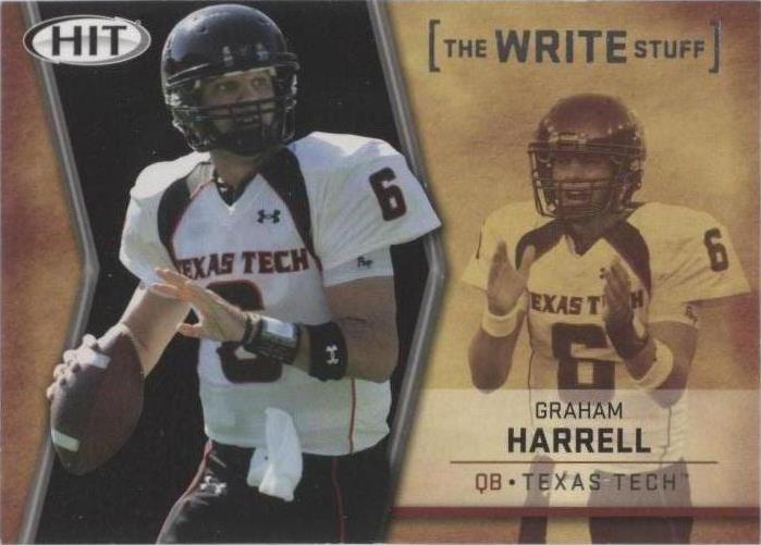 2009 SAGE Hit Graham Harrell #WS 3