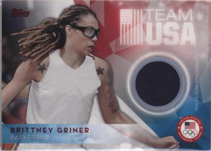 2016 Topps U.S. Olympic & Paralympic Team and Hopefuls - Brittney Griner #USOTR-BG