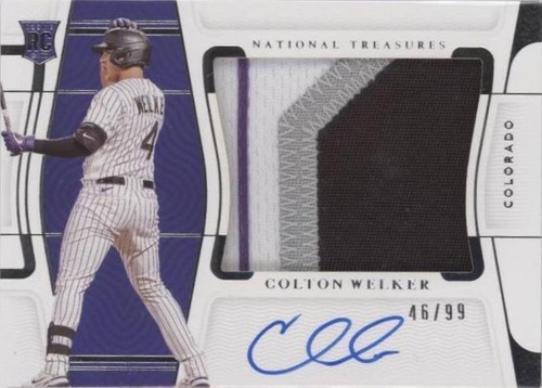2022 Panini National Treasures - Colton Welker #126