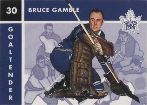 1995-96 Parkhurst 1966-67 Design - Bruce Gamble #118