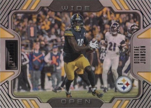 2022 Panini Playbook Diontae Johnson #WO-12