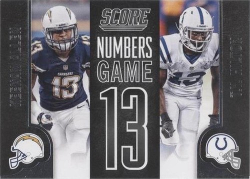 2014 Score Keenan Allen T.Y. Hilton #NG13