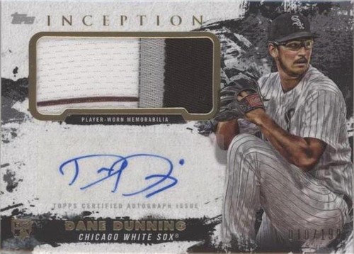 2021 Topps Inception - Dane Dunning #APC-DD