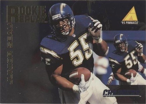 1995 Pinnacle Club Collection Junior Seau #224