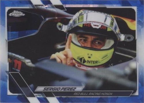 2021 Topps Chrome Sapphire Edition Formula 1 - Sergio Perez #46