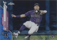 2020 Topps Chrome Sapphire Edition - Yonathan Daza #567