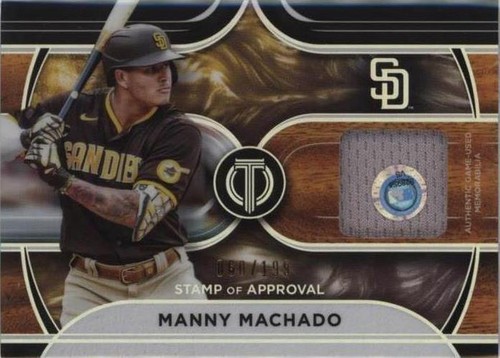 2022 Topps Tribute - Manny Machado #SOA-MMA