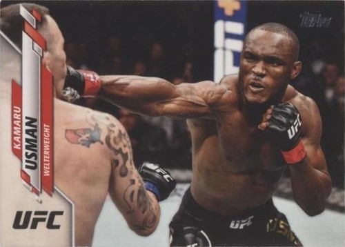 2020 Topps UFC - Kamaru Usman #50