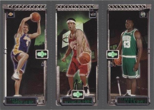 2003-04 Topps Rookie Matrix - Jason Kapono/Kendrick Perkins/Luke Walton #136-140-141