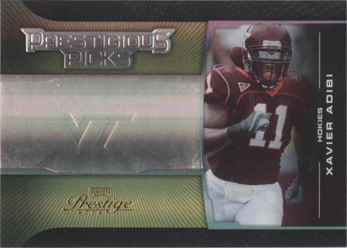 2008 Prestige Xavier Adibi #PPI-47