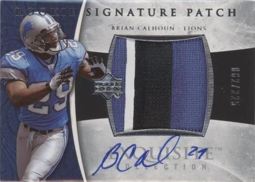 2006 Upper Deck Exquisite Collection Brian Calhoun #112