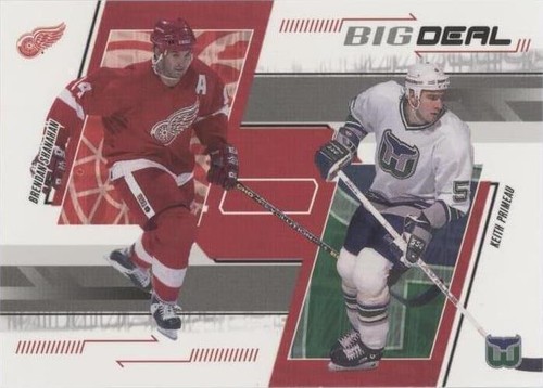 2002-03 In the Game Be A Player Memorabilia - Brendan Shanahan Keith Primeau #249