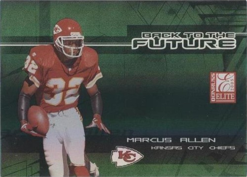 2005 Donruss Elite Marcus Allen Priest Holmes #BF-3