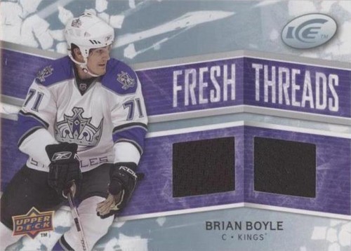 2008-09 Upper Deck Ice - Brian Boyle #FT-BB
