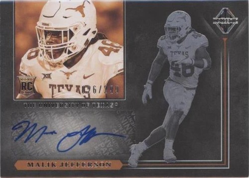 2018 Panini Majestic Malik Jefferson #159