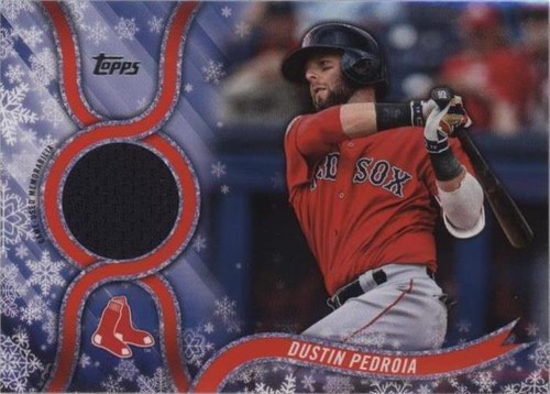 2018 Topps Holiday - Dustin Pedroia #R-DP