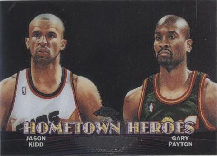 2000-01 Topps Chrome - Gary Payton/Jason Kidd #TC8