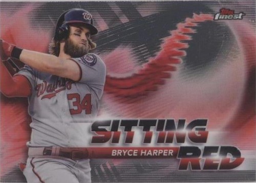 2018 Topps Finest - Bryce Harper #SR-BH