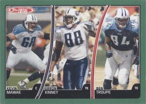 2007 Topps Total Ben Troupe Erron Kinney Kevin Mawae #264