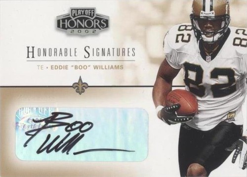 2002 Playoff Honors Ed Williams #HS-12