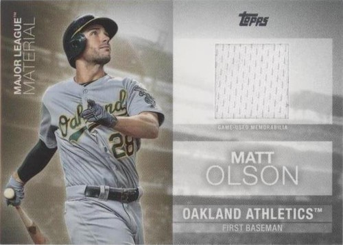 2020 Topps Update Series - Matt Olson #MLM-MO