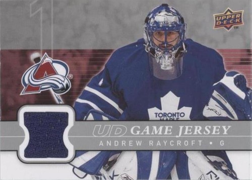 2008-09 Upper Deck - Andrew Raycroft #GJ-RA