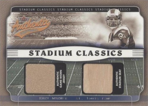 2002 Fleer Authentix Kurt Warner #SC-KW