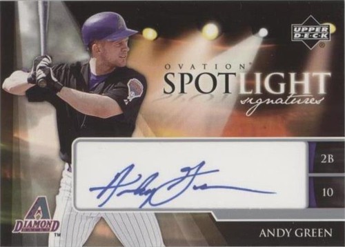 2006 Upper Deck Ovation - Andy Green #SS-AG