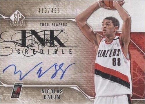 2009-10 SP Signature Edition - Nicolas Batum #I-NB