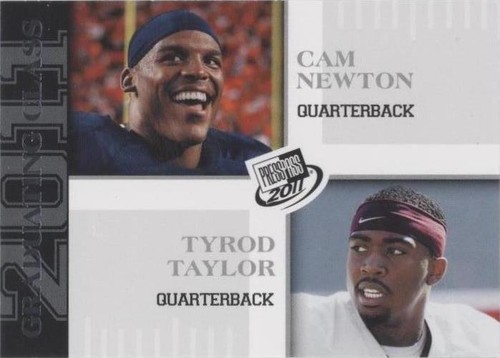 2011 Press Pass Cam Newton Tyrod Taylor #95