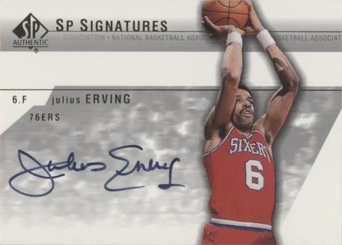 2003-04 SP Authentic - Julius Erving #JE-A
