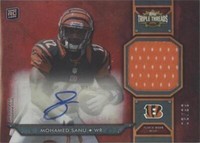 2012 Topps Triple Threads Mohamed Sanu #TTRAR-43