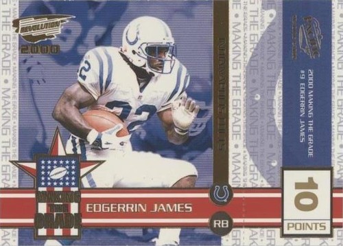 2000 Pacific Revolution Edgerrin James #9