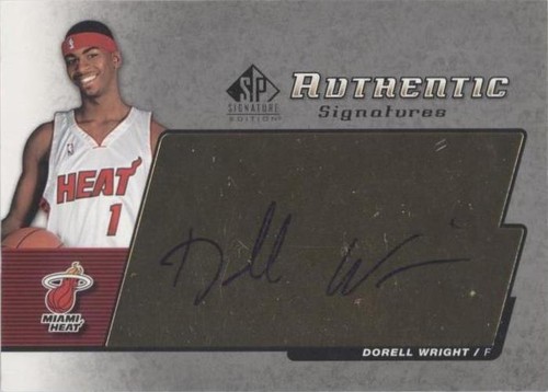 2004-05 SP Signature Edition - Dorell Wright #AS-WR
