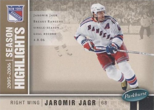 2005-06 Parkhurst - Jaromir Jagr #594
