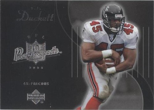 2003 Upper Deck Pros & Prospects T.J. Duckett #4
