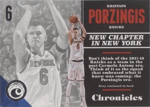 2017-18 Panini Chronicles - Kristaps Porzingis #45