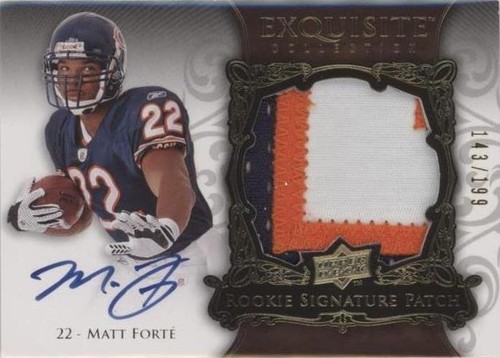 2008 Upper Deck Exquisite Collection Matt Forte #152