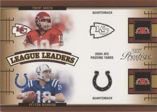 2005 Playoff Prestige Brett Favre Daunte Culpepper Peyton Manning #LL-24